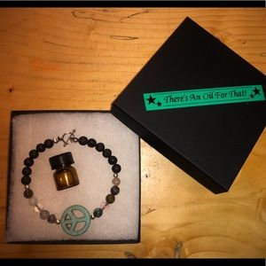 Homemade high quality Lava Stone diffuser Bracelet